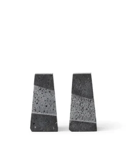 Audo Copenhagen Converge boekensteun, Lava stone< Decoratieve Accessoires