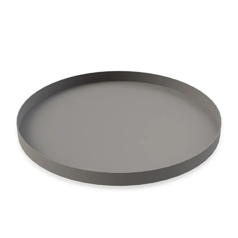 Cooee Design Cooee dienblad 40 cm. rond, grey (grijs)< Decoratieve Accessoires|Decoratieve Dienbladen