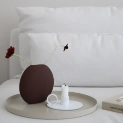 Cooee Design Cooee dienblad 30 cm. rond, sand (beige)< Decoratieve Accessoires|Decoratieve Dienbladen