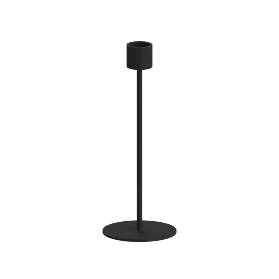 Cooee Design Cooee kandelaar 21 cm., black (zwart)< Kandelaars
