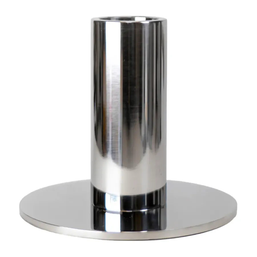Cooee Design Cooee kandelaar laag 7 cm, Roestvrij staal< Kandelaars