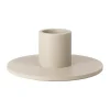Cooee Design Cooee kandelaar laag 3 cm, Zand< Kandelaars