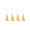 Cooee Design Cooee kersthanger messing 4-pack, Tree< Kerstdecoraties