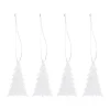 Cooee Design Cooee kersthangers roestvrij staal 4-pack, Boom< Kerstdecoraties