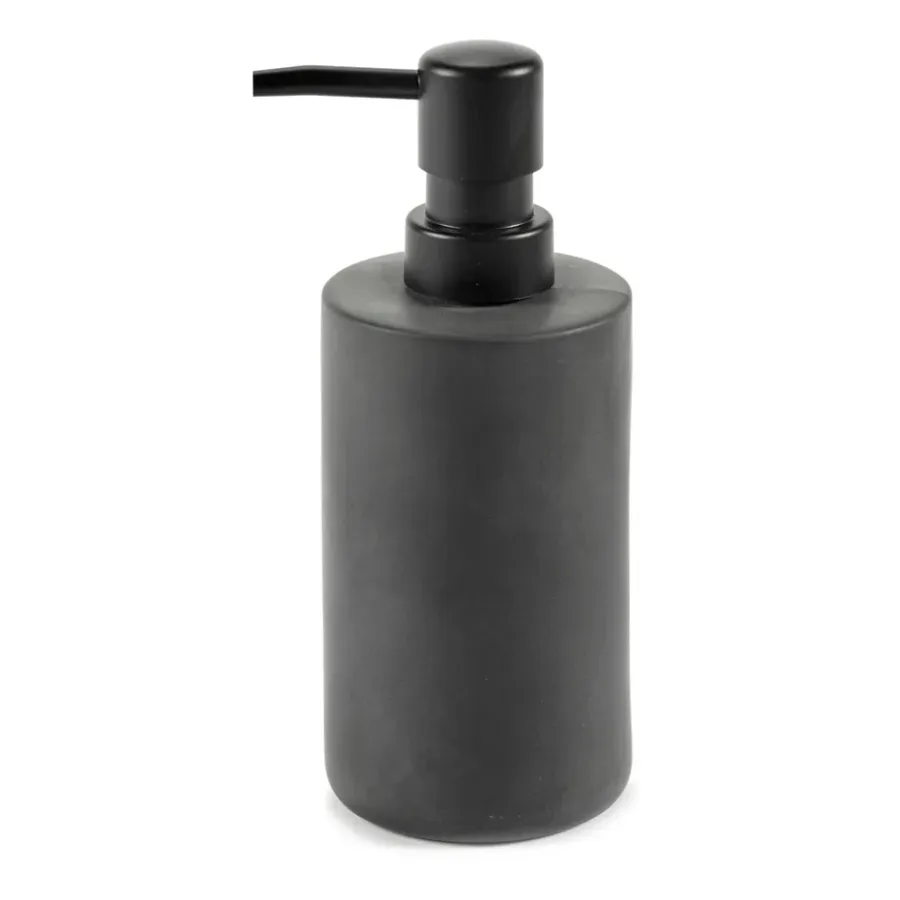 Serax Cose zeeppomp Ø7 cm, Dark Grey< Zeepdispensers & Zeepschaaltjes