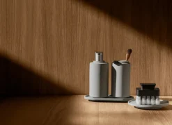 Blomus Creto zeepbakje Ø14 cm, Micro chip< Zeepdispensers & Zeepschaaltjes