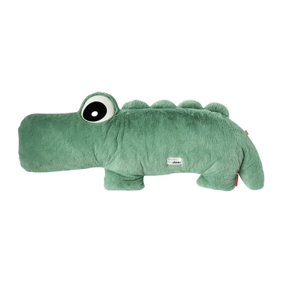 Done by deer Croco knuffeldier big 100 cm, Green< Kinderkamer Interieuraccessoires|Kinderkamer Interieuraccessoires