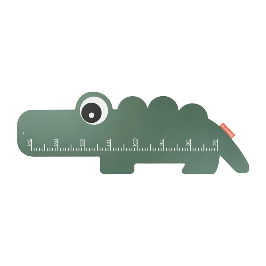 Done by deer Croco meetlat, Green< Wanddecoraties|Kinderkamer Interieuraccessoires