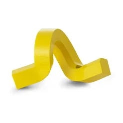 Normann Copenhagen Crooked kandelaar 1, Yellow< Kandelaars