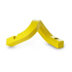 Normann Copenhagen Crooked kandelaar 2, Yellow< Kandelaars