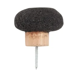 MUUBS Crust haak S, Zwart< Haken & Hangers