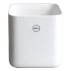 DBKD Cube pot small Ø13 cm, Matte White< Bloempotten