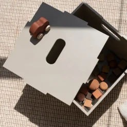 Nofred Cube Storage opbergkist, Beige< Opbergoplossingen Voor De Kinderkamer|Dozen & Boxen