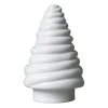 DBKD Curl tree decoratieve spar 13 cm, Shiny white< Kerstdecoraties