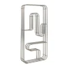 AYTM Curva wandplank rechthoekig, Zilverkleurig< Planken & Planksystemen