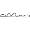 Ferm Living Curvature handdoekhanger, Zwart messing< Handdoekenrekken & -Ringen