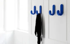 Normann Copenhagen Curve haak, Blauw< Haken & Hangers