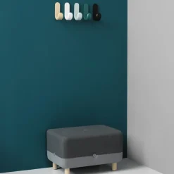 Normann Copenhagen Curve haak, wit< Haken & Hangers