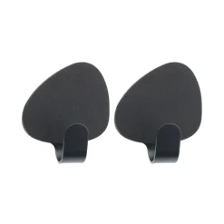 LIND DNA Curve Nupo haak M 2-pack, Black< Haken & Hangers