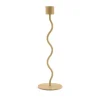 Cooee Design Curved kandelaar 26 cm, Peanut< Kandelaars