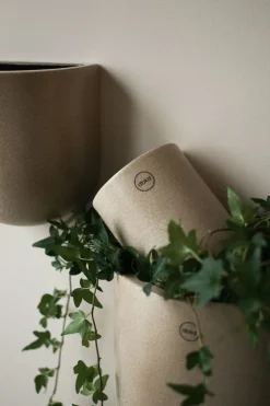 DBKD Cut wandpot beige, Large 17 cm< Bloempotten