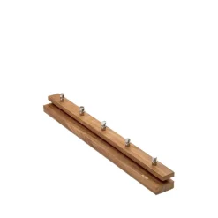Fritz Hansen Cutter kapstok, Teak, 5 st knoppen< Kapstokken & Hangrekken