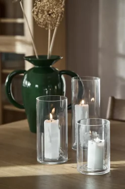 Scandi Living Cylinder vaas Ø10x15 cm, Helder< Vazen