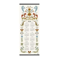 Almedahls Dalahäst kalender 2026, 35x90 cm< Kalenders & Notitieboeken