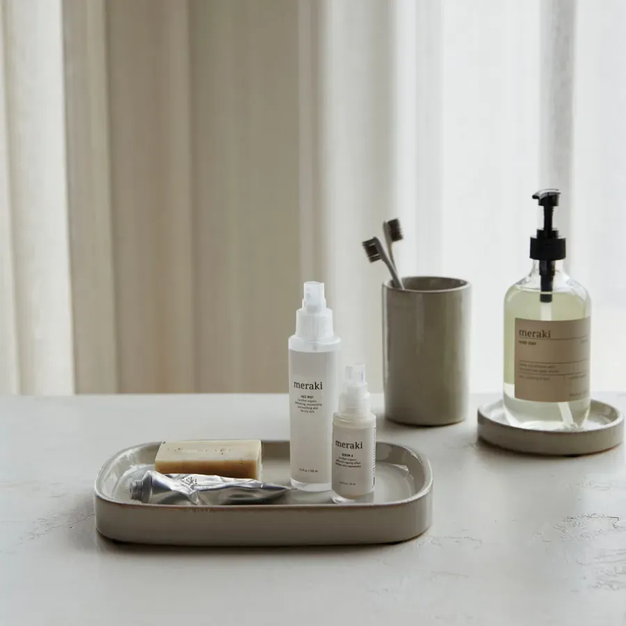 Meraki Datura dienblad, Shellish grey< Decoratieve Accessoires|Decoratieve Dienbladen