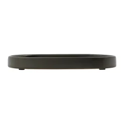 Meraki Datura serveerblad 12,5x20 cm, Donkergrijs< Decoratieve Accessoires|Decoratieve Dienbladen