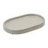 Meraki Datura serveerblad 12,5x20 cm, Shellish grey< Decoratieve Accessoires|Decoratieve Dienbladen