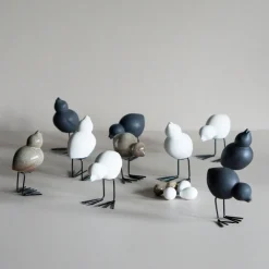 DBKD Swedish Birds paasdecoratie 2-pack, White< Paasdecoratie