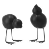 DBKD Swedish Birds paasdecoratie 2-pack, Black< Paasdecoratie