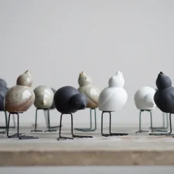 DBKD Swedish Birds paasdecoratie 2-pack, Black< Paasdecoratie