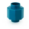Normann Copenhagen Deko Object H5 Hexagon vaas, Petrol Blue< Vazen