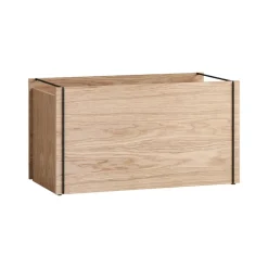 MOEBE Deksel voor opbergbox 28 x 60 cm, Wood< Dozen & Boxen