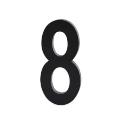 Design Letters cijfers aluminum 50 mm., 8< Kinderkamer Interieuraccessoires|Kinderkamer Interieuraccessoires