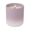 Design Letters dip dye geurkaars Ø8 cm, Lavender< Geurkaarsen & Aroma Diffusers
