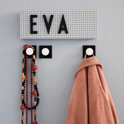 Design Letters letterbord klein, grijs< Prikborden