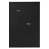 Design Letters letterbord A2, zwart< Prikborden