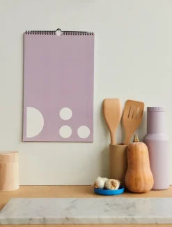Design Letters maandplanner, Lavender< Kalenders & Notitieboeken