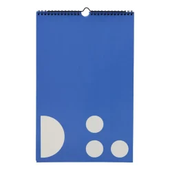 Design Letters maandplanner, Cobalt blue< Kalenders & Notitieboeken