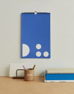 Design Letters maandplanner, Cobalt blue< Kalenders & Notitieboeken