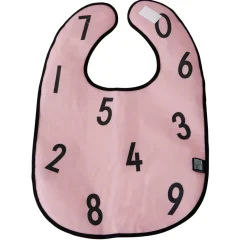 Design Letters slabbetje cijfers, Roze< Kinderkamer Interieuraccessoires|Kinderkamer Interieuraccessoires
