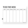 Design Letters weekplanner, A4< Kalenders & Notitieboeken