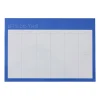 Design Letters weekplanner roze, Cobalt blue< Kalenders & Notitieboeken