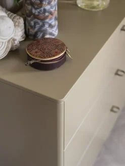 Mavis Deus ladekast 3 laatjes, Olivgrijs< Ladekasten & Ladeblokken
