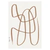 Paper Collective Different Ways poster bruin, 50x70 cm< Posters