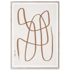 Paper Collective Different Ways poster bruin, 50x70 cm< Posters