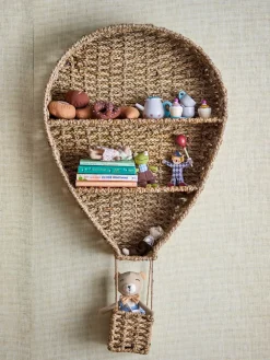 Bloomingville Ditter wandplank 59x105 cm, Natuur< Opbergoplossingen Voor De Kinderkamer